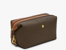 Load image into Gallery viewer, Mismo Wash Bag Kit in Canvas and Leather Trim