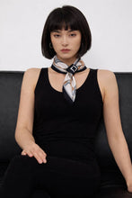Load image into Gallery viewer, Winding River - Blue Harness Loop Scarf
