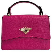 Load image into Gallery viewer, MODARNO - Women's bag in genuine leather with Bee closure
