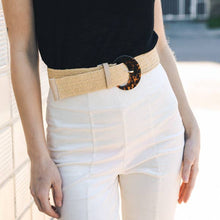 Load image into Gallery viewer, Leto Accessories - Basketweave Stretch Fashion Cinch Belt
