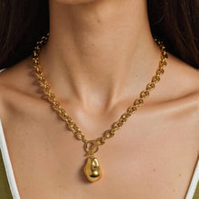 Load image into Gallery viewer, Flânerie - Ciel 18K Non-Tarnish Large Pearl Chain Necklace
