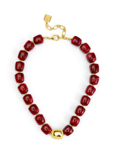 Load image into Gallery viewer, ZENZII Jewelry - Tessa Puffy Square Short Necklace
