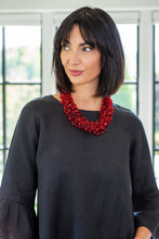 Load image into Gallery viewer, Arte Italica - Crystal Bead Cluster Necklace

