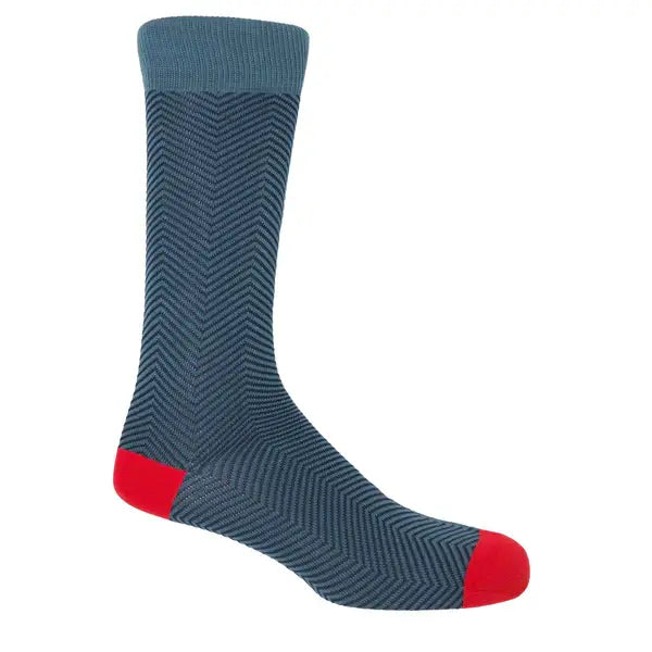 Peper Harow Socks - Lux Taylor Premium Men's Cotton Socks