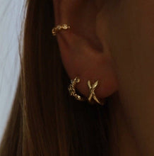 Load image into Gallery viewer, Katie Waltman Jewelry - GOLD AXEL HUGGIES
