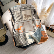 Load image into Gallery viewer, Winding River - Black Equine Rearing Reversible Wrap
