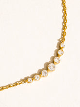 Load image into Gallery viewer, Flânerie by MAIQ - Remmi 18K Gold Non-Tarnish Crystal Station Chain Necklace
