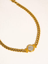 Load image into Gallery viewer, Flânerie by MAIQ - Parisse 18K Gold Non-Tarnish Coin Pendant Necklace

