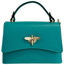 Load image into Gallery viewer, MODARNO - Women's bag in genuine leather with Bee closure
