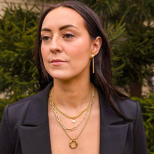 Load image into Gallery viewer, Loni Paul Jewelry - Small Modern Crystal Necklace
