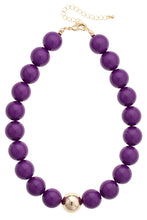 Load image into Gallery viewer, Canvas Style - Marjorie Game Day Beaded Necklace
