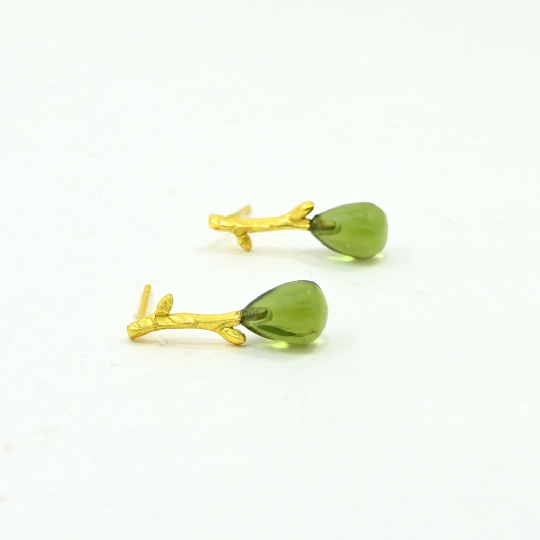 S Berlin Vesper Earring - Green Tourmaline
