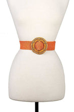 Load image into Gallery viewer, anbfashion - ROUND WOVEN BUCKLE STRETCH BELT 450
