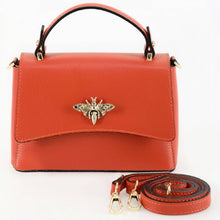 Load image into Gallery viewer, MODARNO - Women's bag in genuine leather with Bee closure
