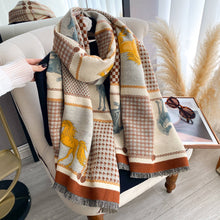 Load image into Gallery viewer, Winding River - Brown Equine Rearing Reversible Wrap
