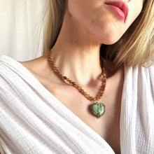 Load image into Gallery viewer, The Silver Wren - Zola Beaded Necklace - Boho Boutique Jewelry
