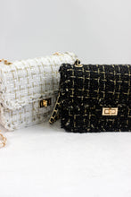 Load image into Gallery viewer, ESLEY - 2411LJYMS40412 - Chic Tweed Chain Crossbody Bags
