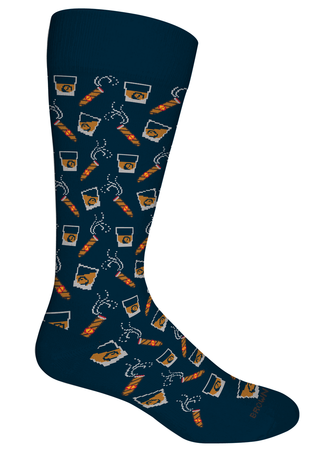 Brown Dog - Bourbon and Cigars Socks