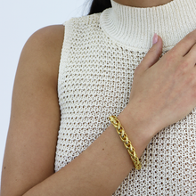 Load image into Gallery viewer, KARINE SULTAN - Braided Link  Layering Chain Bracelet
