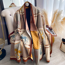 Load image into Gallery viewer, Winding River - Brown Equine Rearing Reversible Wrap
