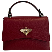 Load image into Gallery viewer, MODARNO - Women's bag in genuine leather with Bee closure
