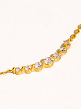 Load image into Gallery viewer, Flânerie by MAIQ - Remmi 18K Gold Non-Tarnish Crystal Station Chain Necklace
