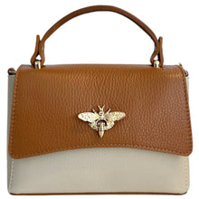 Load image into Gallery viewer, MODARNO - Women's bag in genuine leather with Bee closure
