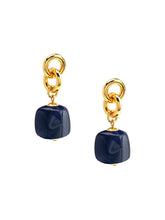 Load image into Gallery viewer, ZENZII Jewelry - Tessa Puffy Square Resin Drop Earring
