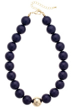 Load image into Gallery viewer, Canvas Style - Marjorie Game Day Beaded Necklace
