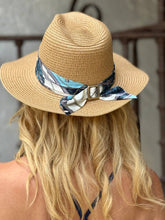 Load image into Gallery viewer, Stacy Bradley Design - Hat / Navy Teal Tassel
