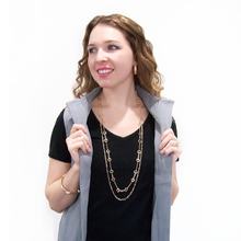 Load image into Gallery viewer, Fornash - Long Baby Horsebit Necklace

