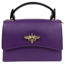 Load image into Gallery viewer, MODARNO - Women's bag in genuine leather with Bee closure
