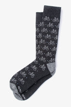 Load image into Gallery viewer, Alynn - The Cycle Of Life Bicycle Sock -  Carded Cotton by Alynn

