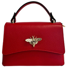 Load image into Gallery viewer, MODARNO - Women's bag in genuine leather with Bee closure
