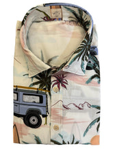 Load image into Gallery viewer, GMF 965 SS Washed Viscose Jeep Print Shirt

