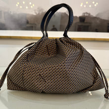 Load image into Gallery viewer, Plinio Visona Cube Print Nylon Satchel Small
