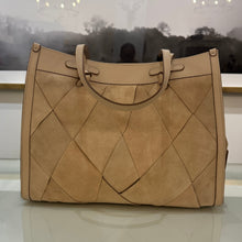 Load image into Gallery viewer, Gianni Chiarini Marcella Club Suede Woven Shopper
