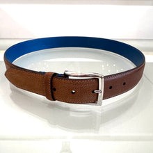 Load image into Gallery viewer, Paolo Vitale Calf Leather Belt Matte Tan
