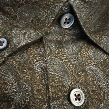 Load image into Gallery viewer, Calder Shirt Luxe Italian Printed Paisley - Cocoa
