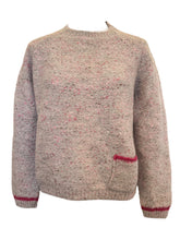 Load image into Gallery viewer, Rosso35 Alpaca Blend Sweater Pink Donegal
