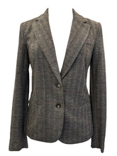 Load image into Gallery viewer, GoodMatch Stretch Blazer - Grey Herringbone Tweed
