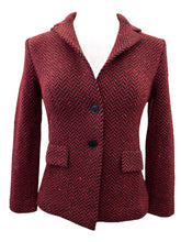 Load image into Gallery viewer, Amina Rubinacci Rosalba Sweater Jacket Wine Red
