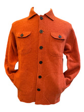 Load image into Gallery viewer, Alan Paine Ferndale Knit Shirt Ember
