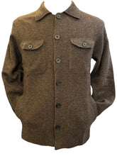 Load image into Gallery viewer, Alan Paine Ferndale Knit Shirt Cocoa
