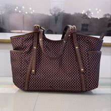 Load image into Gallery viewer, Plinio Visona Coated Nylon Tote Bag Small
