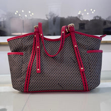 Load image into Gallery viewer, Plinio Visona Coated Nylon Tote Bag Small
