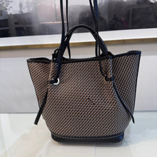 Load image into Gallery viewer, Plinio Visona Coated Nylon Bag Medium
