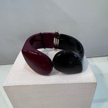 Load image into Gallery viewer, Angela Caputi Hinged Bracelet Cuff 2 Color
