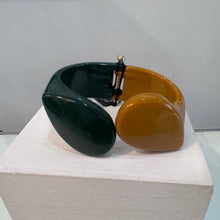 Load image into Gallery viewer, Angela Caputi Hinged Bracelet Cuff 2 Color
