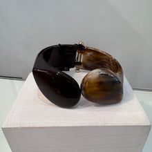 Load image into Gallery viewer, Angela Caputi Hinged Bracelet Cuff 2 Color
